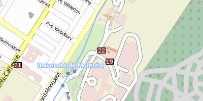 École polytechnique de Montréal Stadtplan